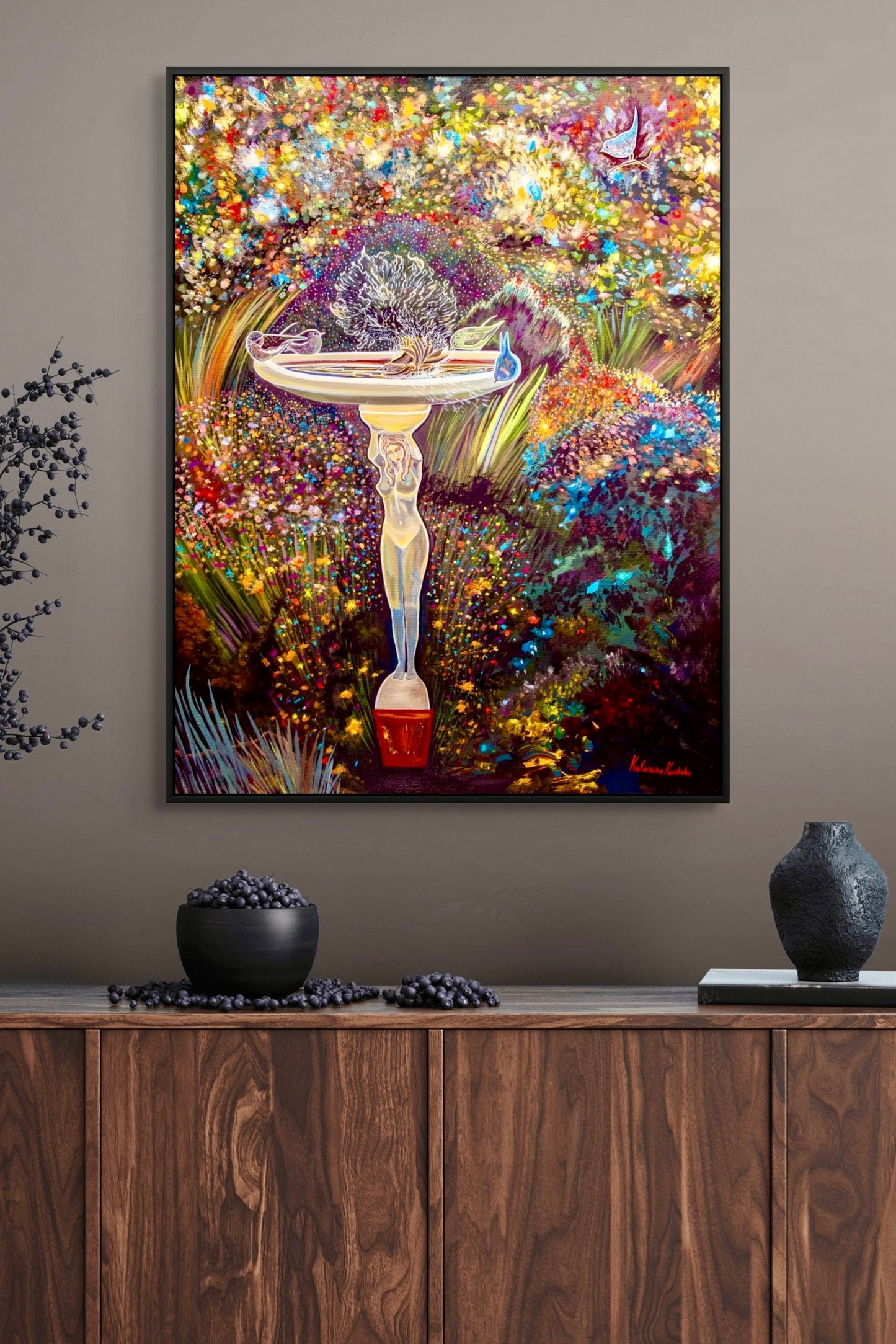'Revive My Soul' canvas print