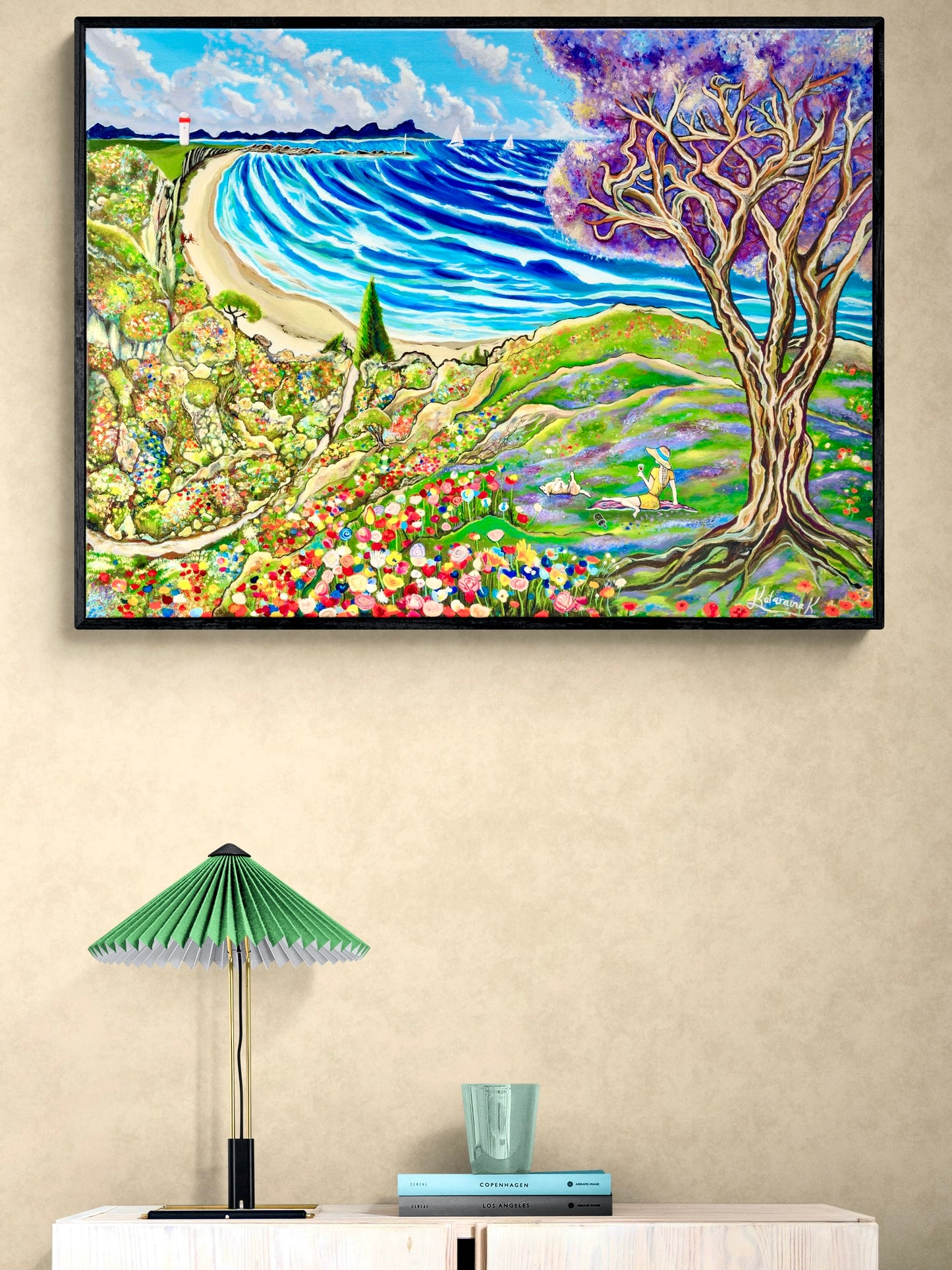 'Inlove With Life' canvas print