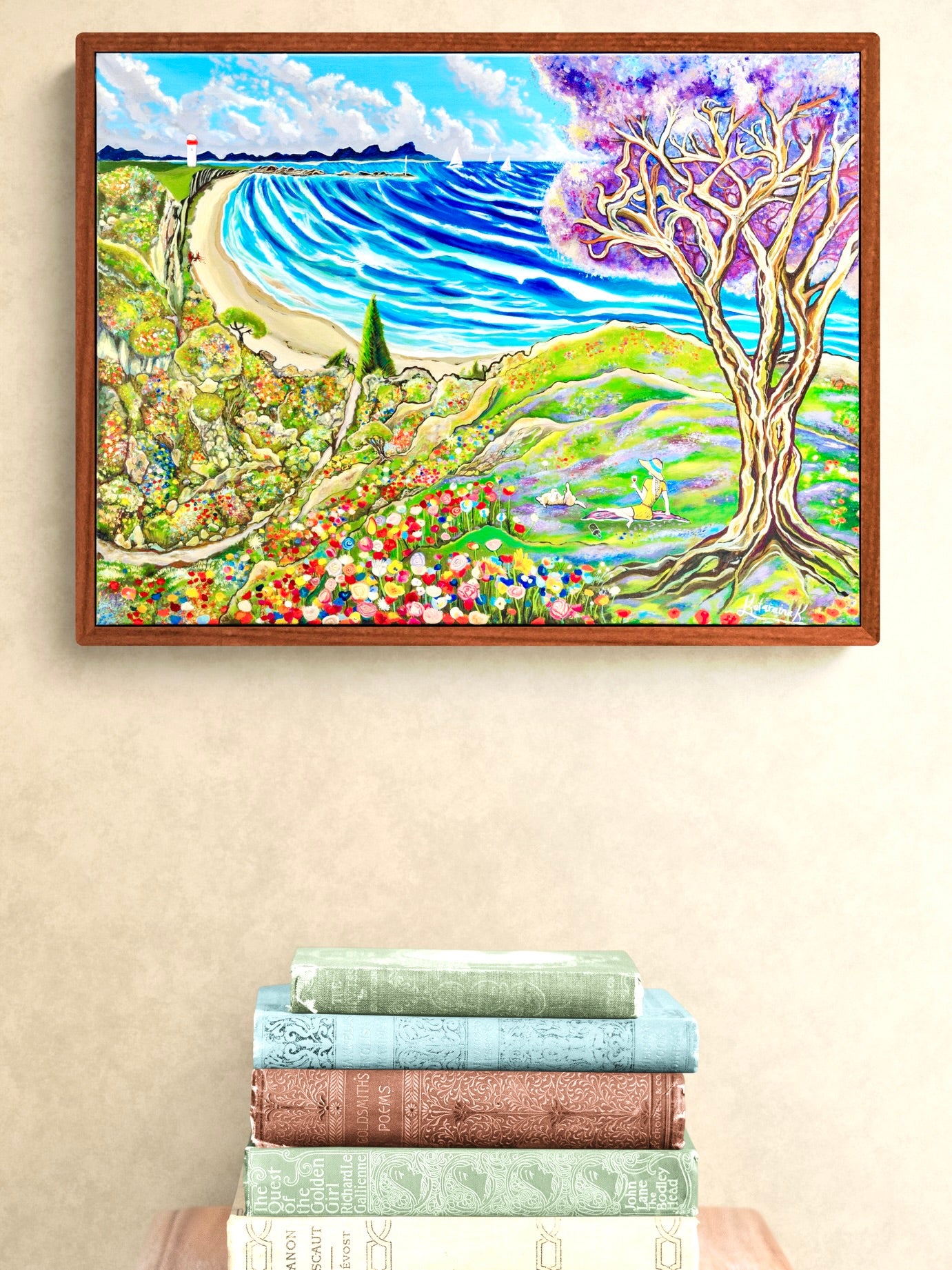 'Inlove With Life' canvas print