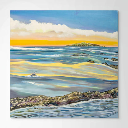 'Sunrise at Sisters' canvas print