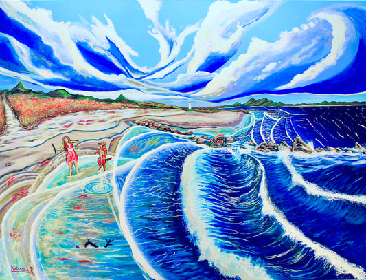 'Free and Alive' canvas print