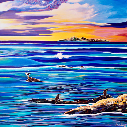 'Holm Sweet Holm' canvas print