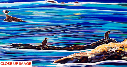 'Holm Sweet Holm' canvas print