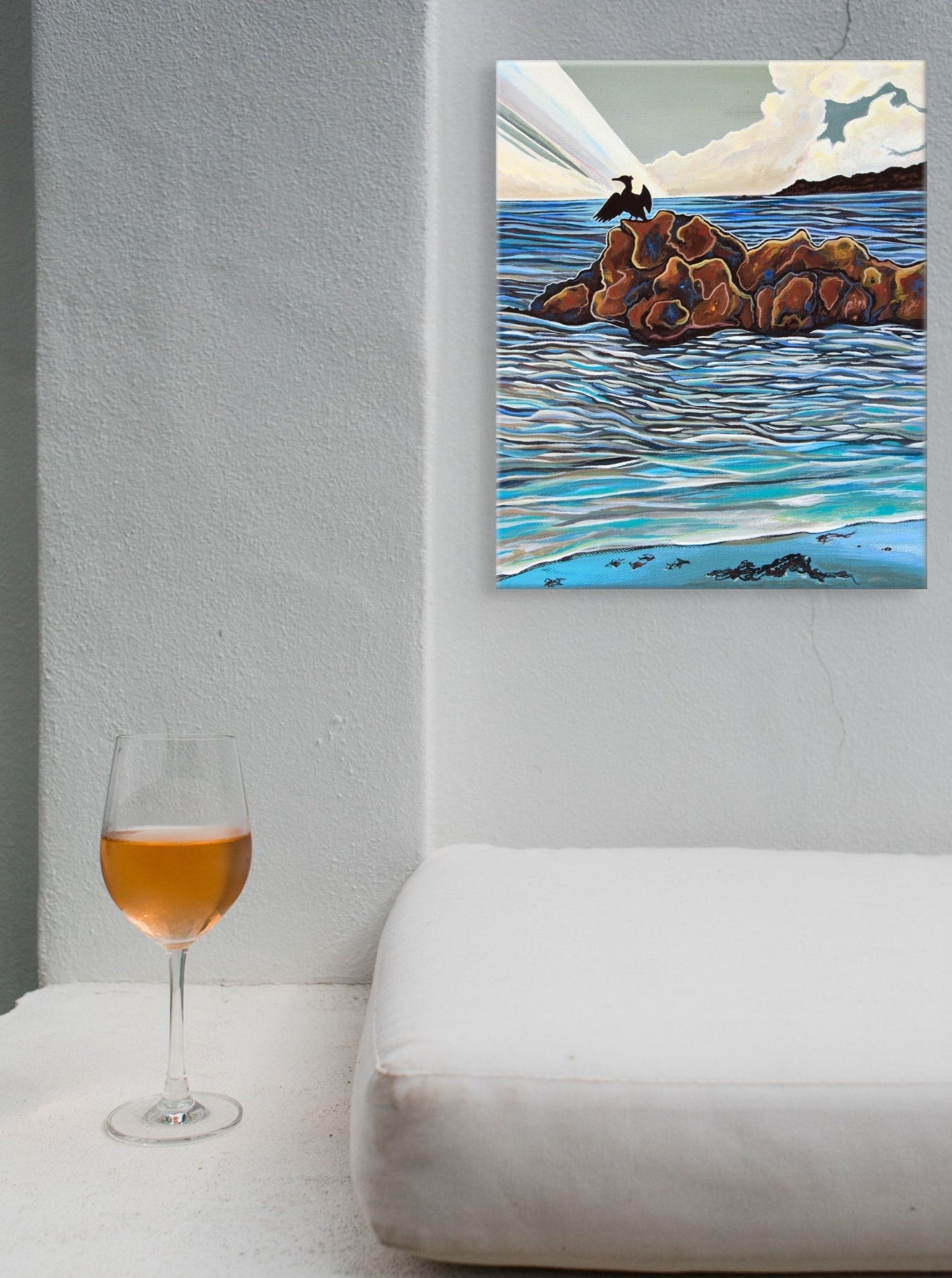 'Ocean Wings' acrylic print